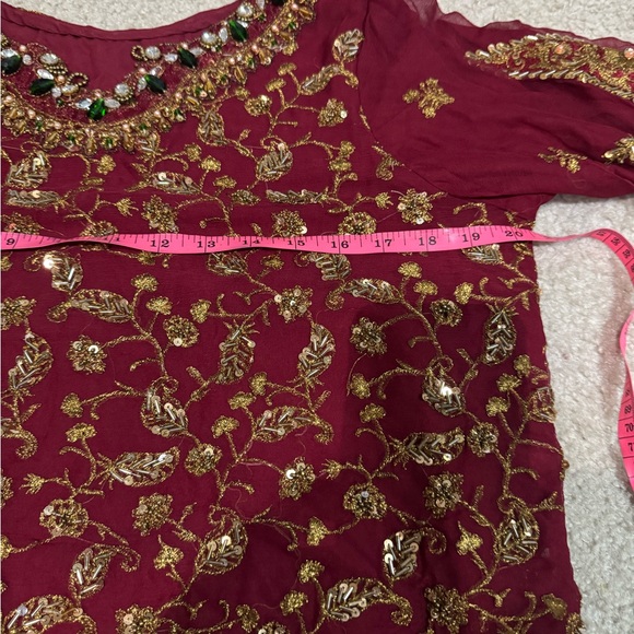 Beautiful Maria b handmade saree - Picture 15 of 16